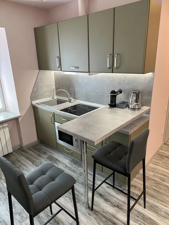 Двухкомнатный апартамент класса Люкс с отдельной спальней и кухней