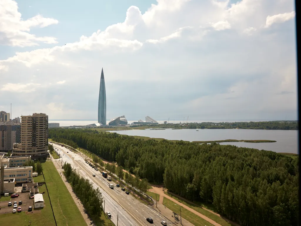 Квартира Квартира Лахтинские облака — Санкт-Петербург