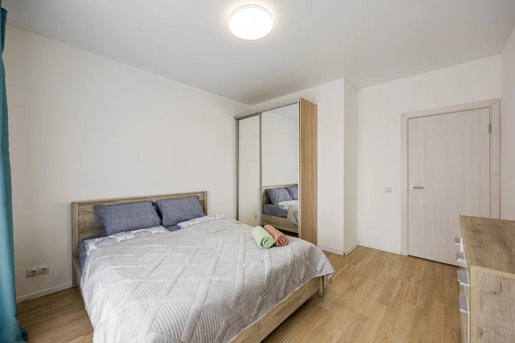 Уютная квартира с видом на парк рядом с метро