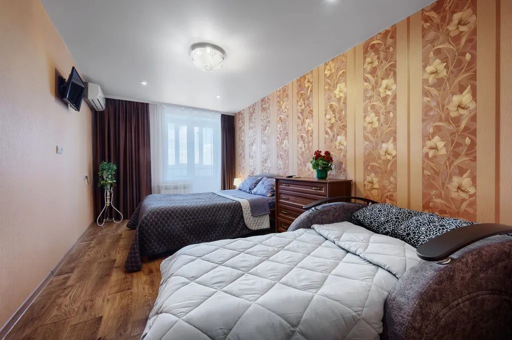 2-комнатная квартира с 2мя раздельными спальнями и стоянкой