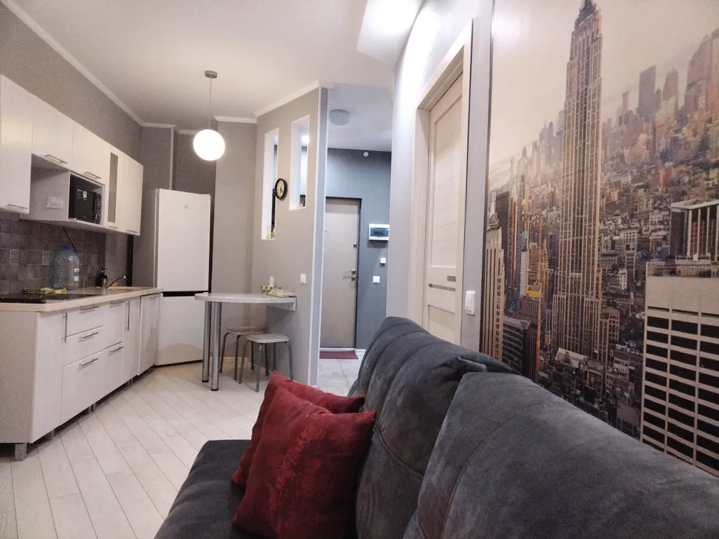 Квартира Двухкомнатная квартира с видом на город в 7 минутах езды от Кремля — Великий Новгород