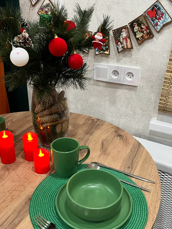 Студия в центре с дизайнерским ремонтом и балконом Город в городе