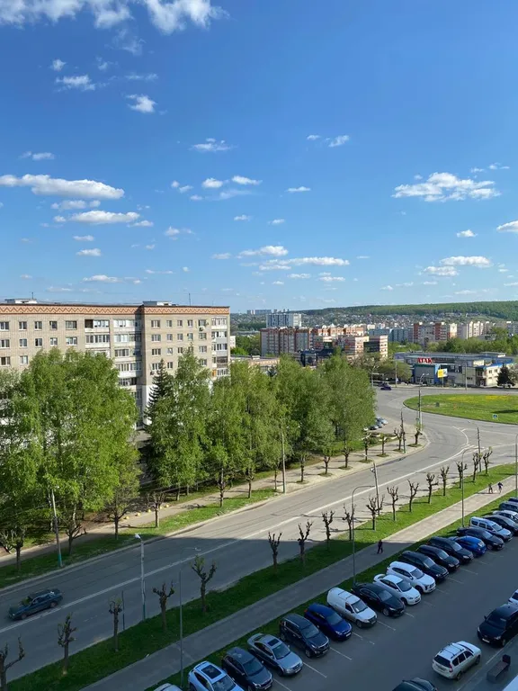 Уютная квартира с ортопедическим матрасом и панорамным балконом