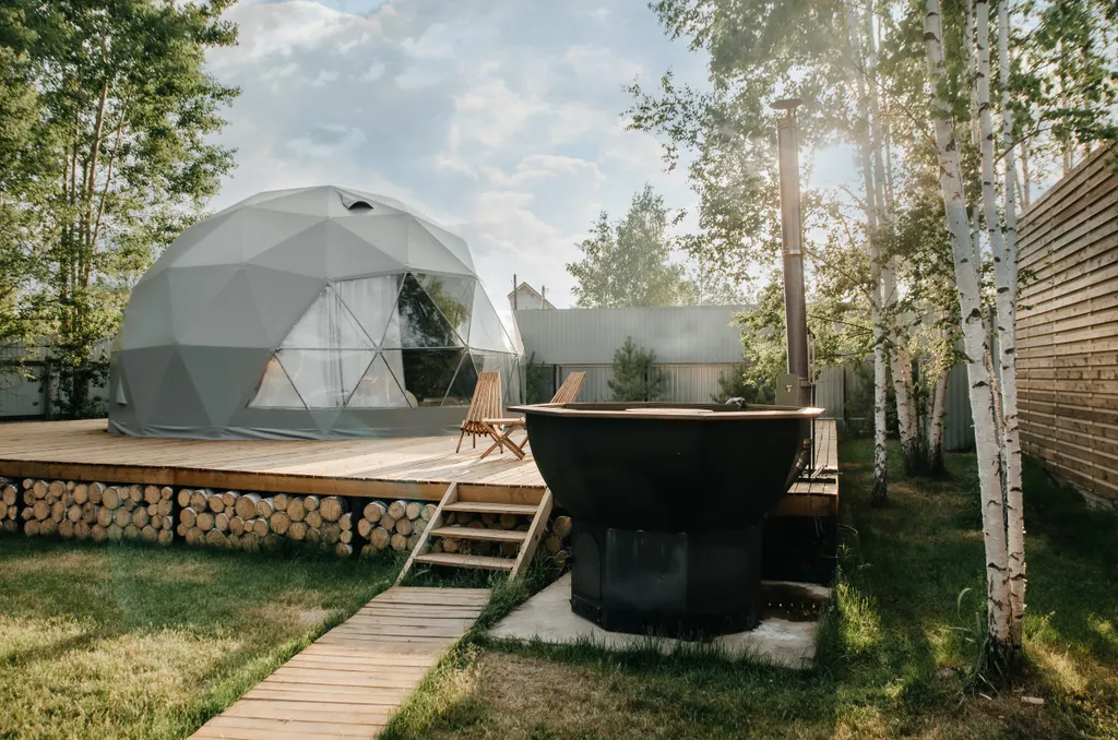 Дом 40m2 — чан, кухня, Wi-Fi