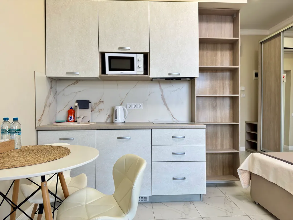 Квартира Квартира Премиум с видом на море и балконом — Лазаревское