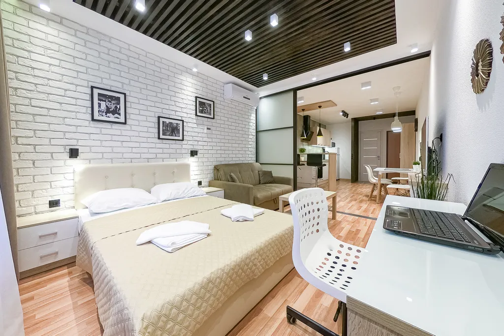 Квартира Уютный апартамент с видом на город — аренда посуточно в Екатеринбург