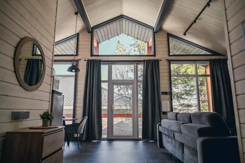 Барнхаус Chamonix c панорамными окнами