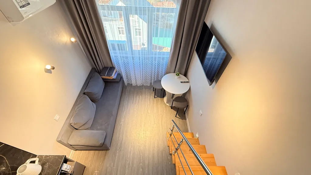 Квартира Квартира Двухуровневый апартамент с видом на море — Адлер