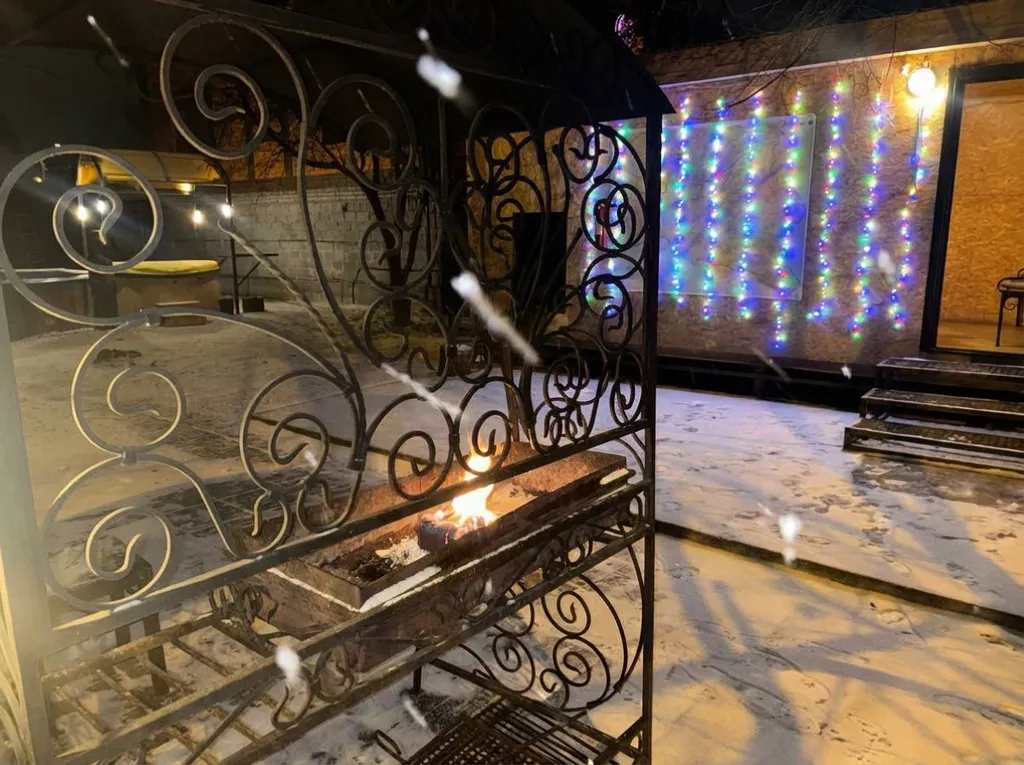 Шале дровяная баня и чан в подарок