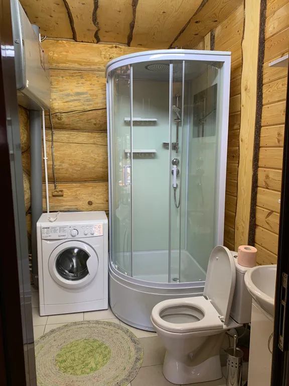 Дом - сруб с видом на море