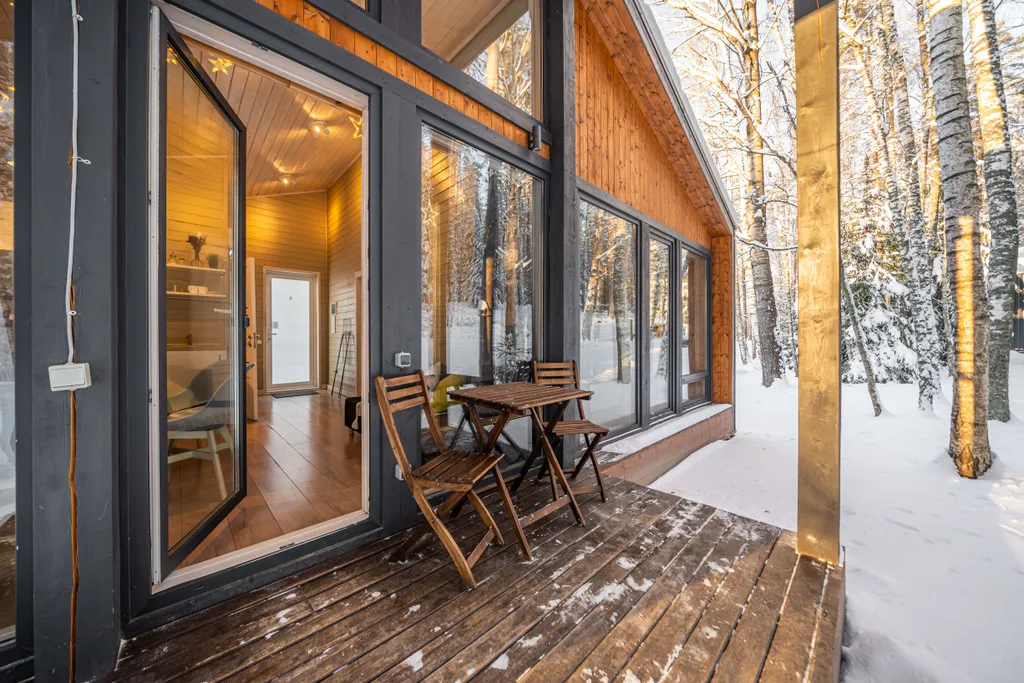 Дом с видом на лес