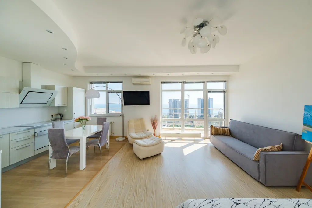 Квартира Квартира Видовая большая студия в центре Сочи — Сочи