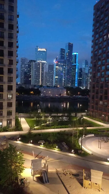 Квартира Апартаменты с видом на Москва-Сити — Москва
