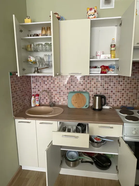 Квартира Квартира Уютная евродвушка недалеко от парка Галицкого и Краевой больницы 1 — Краснодар