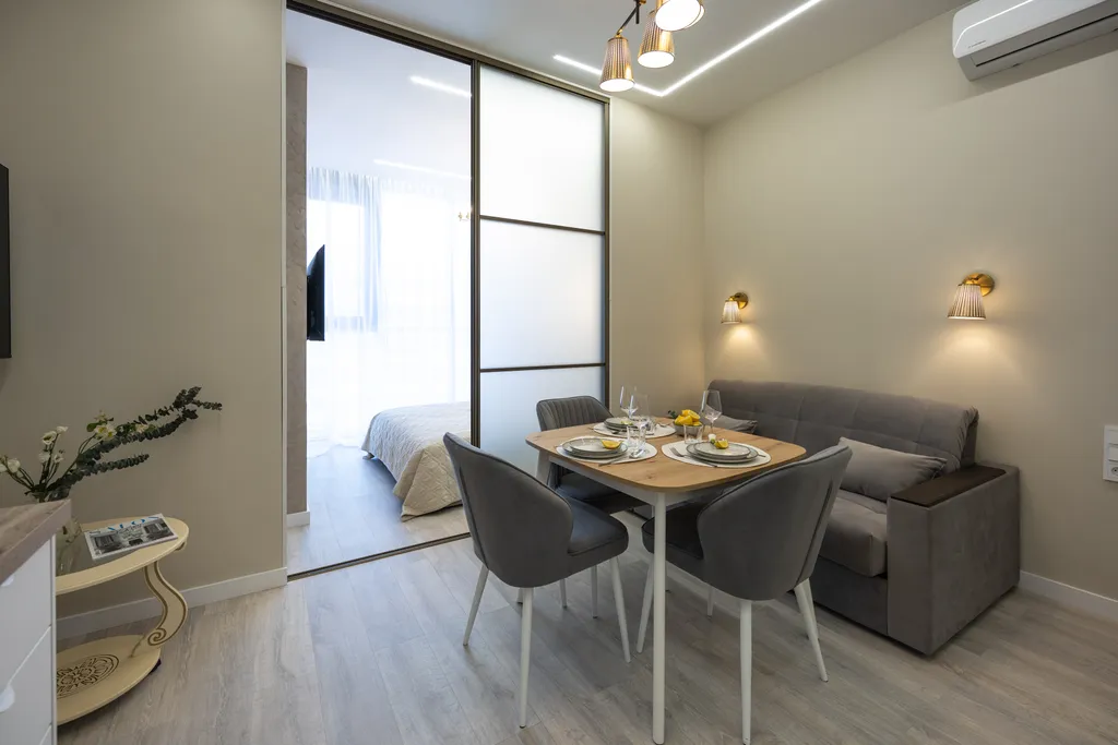 Квартира Квартира-студия с видом на море | Апарт Зеленоградск — Зеленоградск