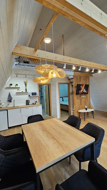 Коттедж Новый большой А-Фрейм с видом на лес — Казань