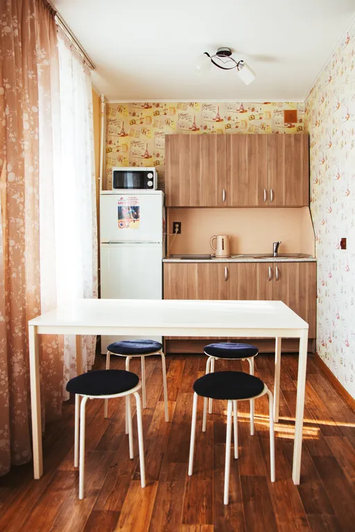 Квартира-студия в пастельных тонах на ЗАГСе