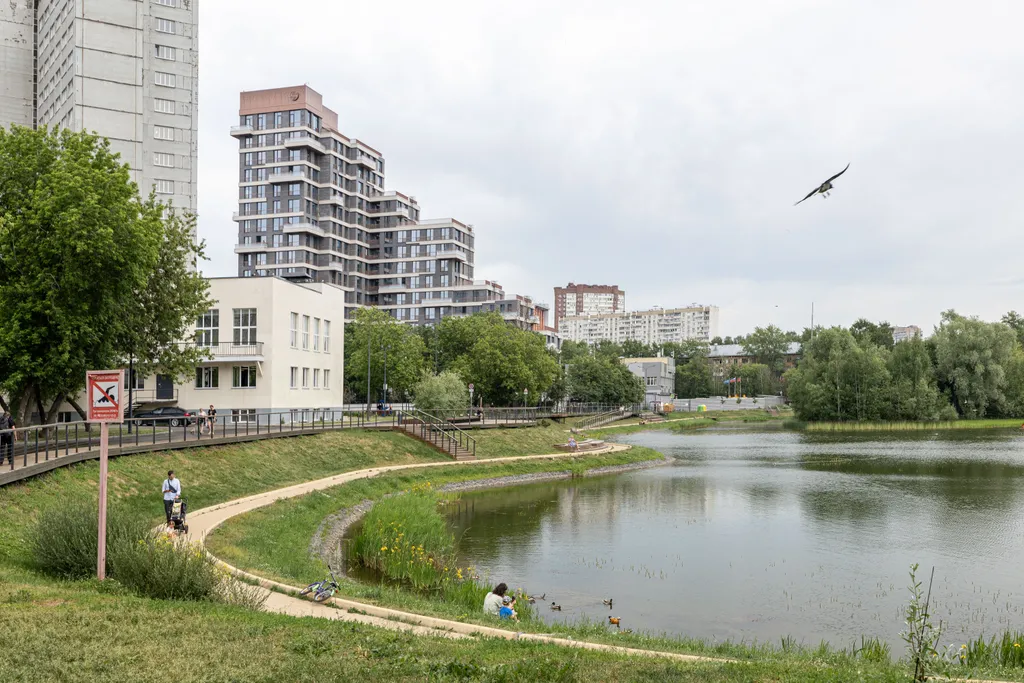 Квартира Уютная квартира у пруда рядом с ВДНХ — Москва