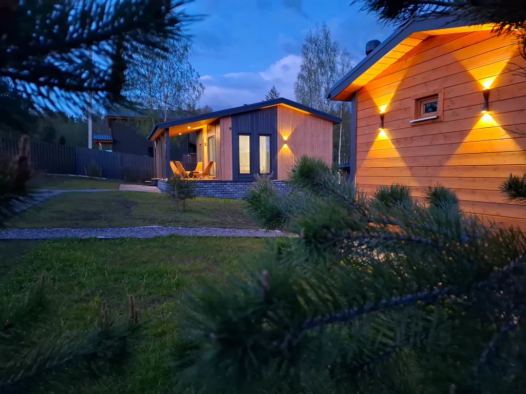 Scandic house с русской баней в 30 минутах от города