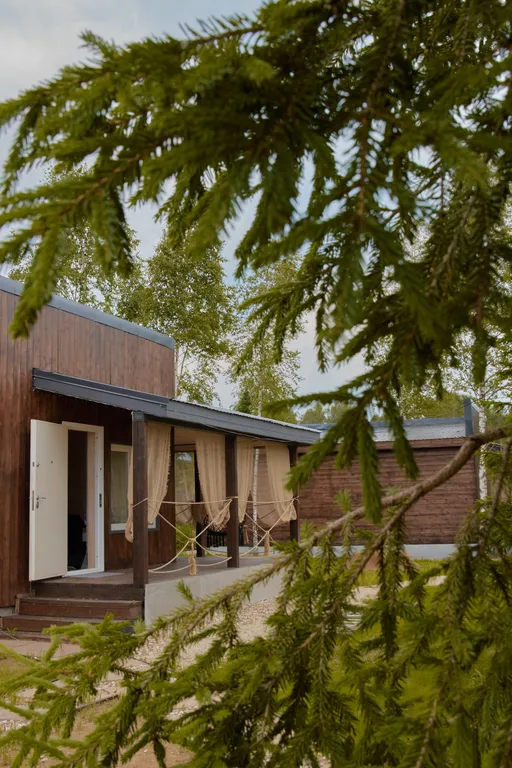 Можжевеловой эко-дом и баня в Подмосковье