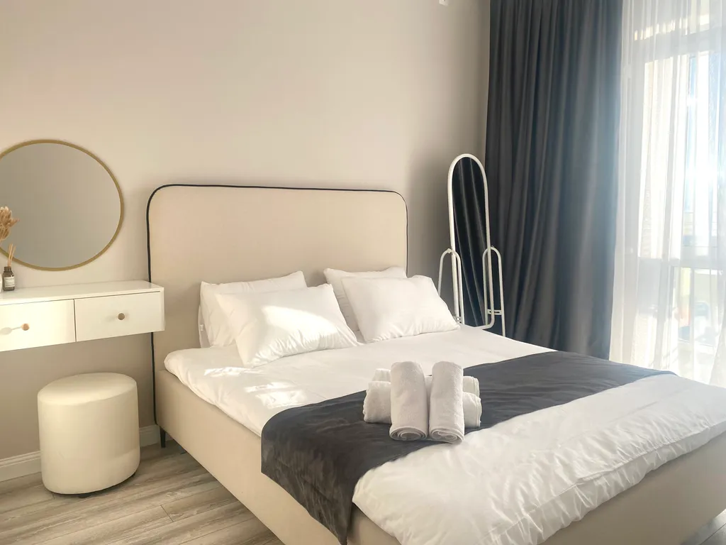 Уютная квартира с панорамным видом на центр в ЖК Атлант