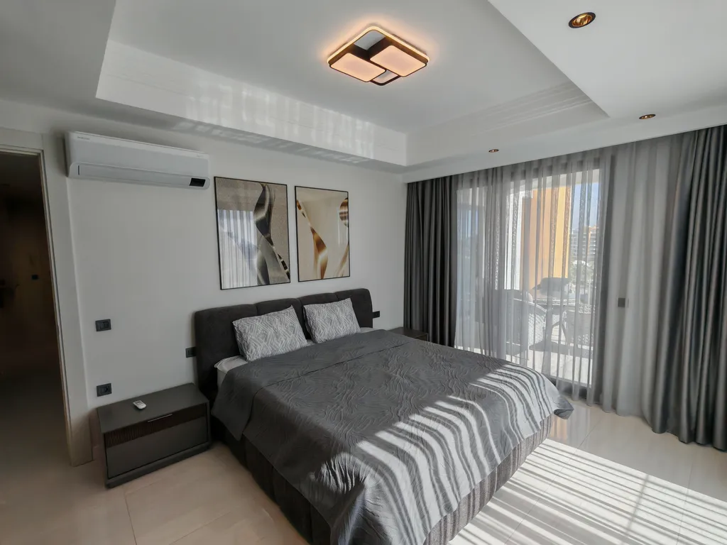 Квартира 1+1 в Azura World c видом на бассейн и аквапарком