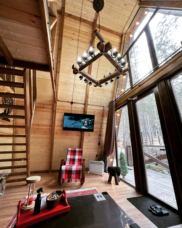 Загородный домик a frame country house