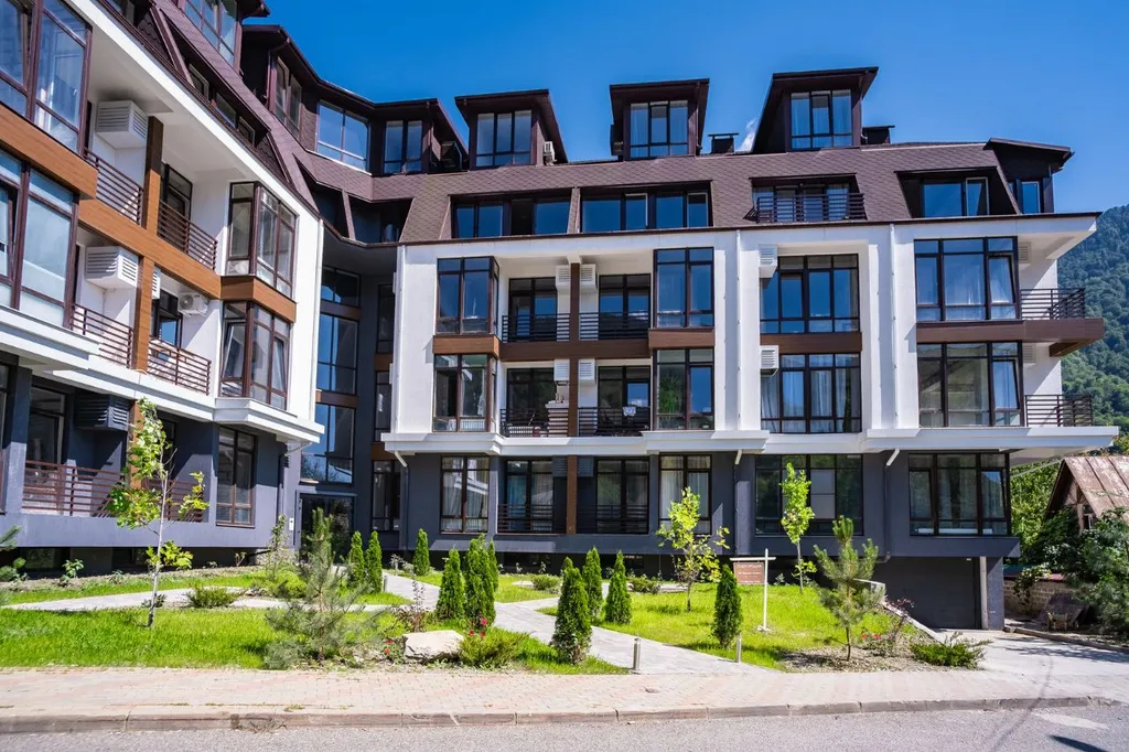 Дизайнерская квартира в центре Красной Поляны