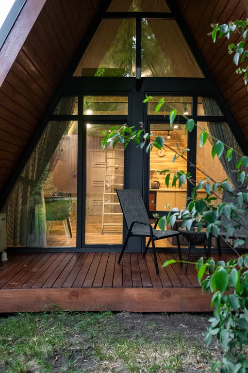 Коттедж Коттедж 2-х местный А-фрейм — Казань