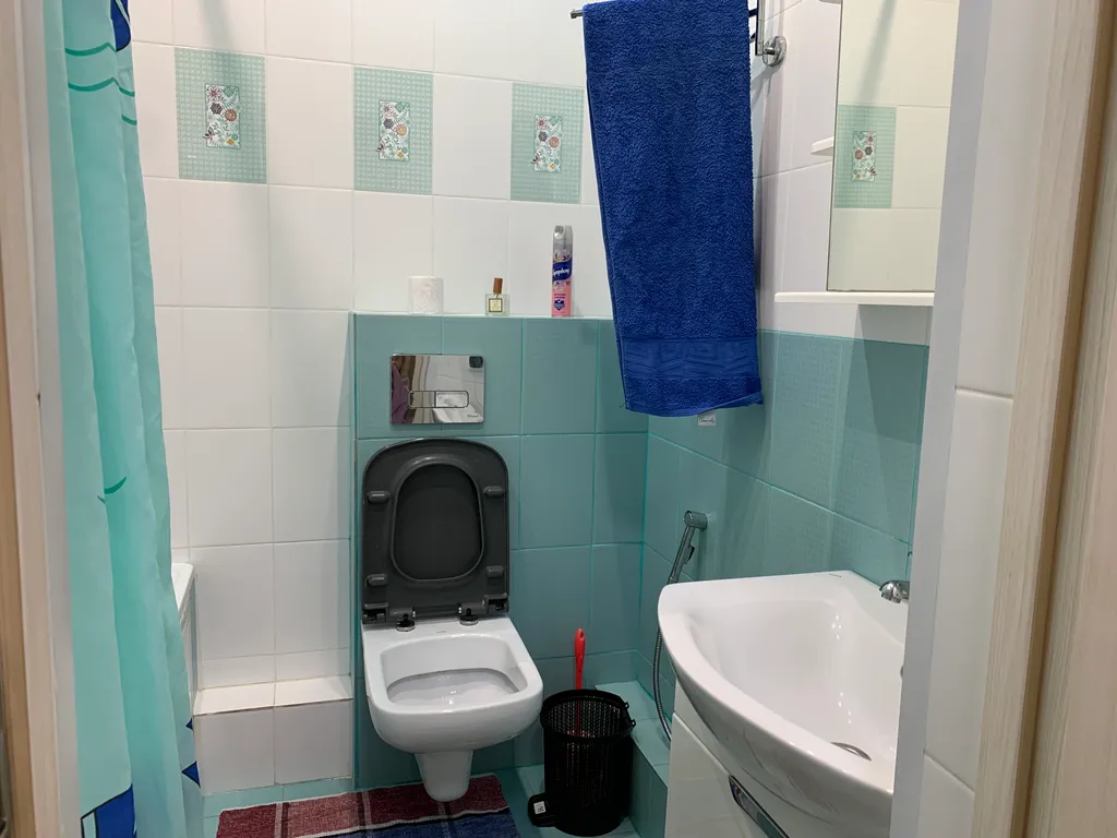 Однокомнатная квартира с видом на Волгу