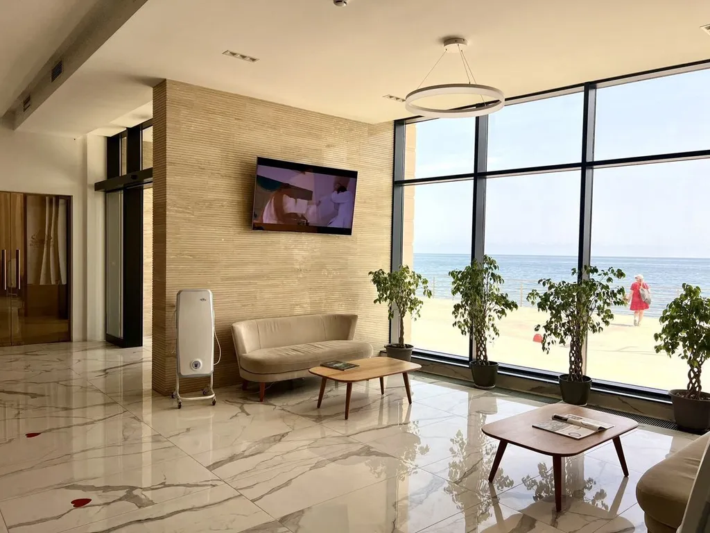 Уютная студия с шикарным видом на море