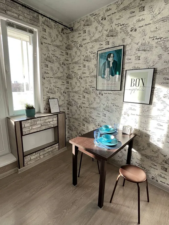 Уютная квартира с выходом на реку