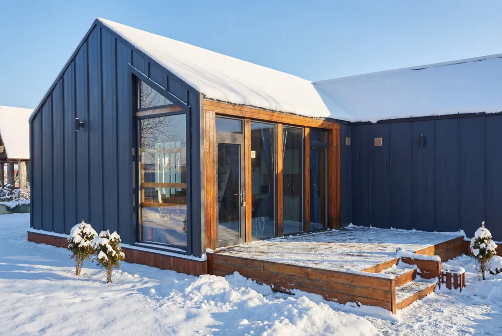 Коттедж Коттедж 3, barnhouse, современный одноэтажный дом с мансардой — Ногинск