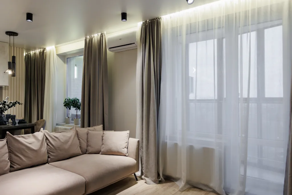 Студия премиум класса с видом на город