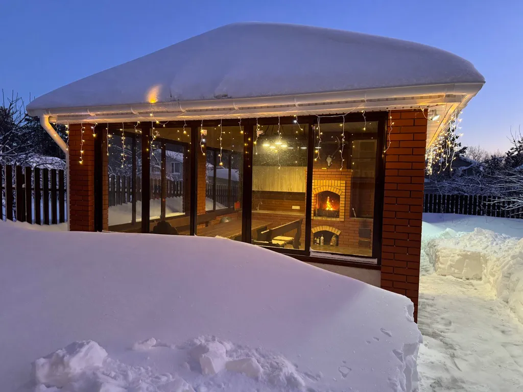 Уютный двухэтажный дом около реки Сок с пляжами