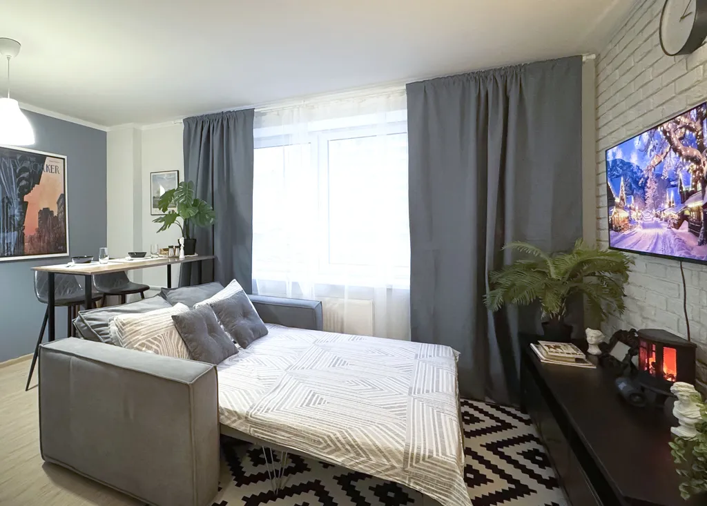 Стильная уютная студия рядом с метро