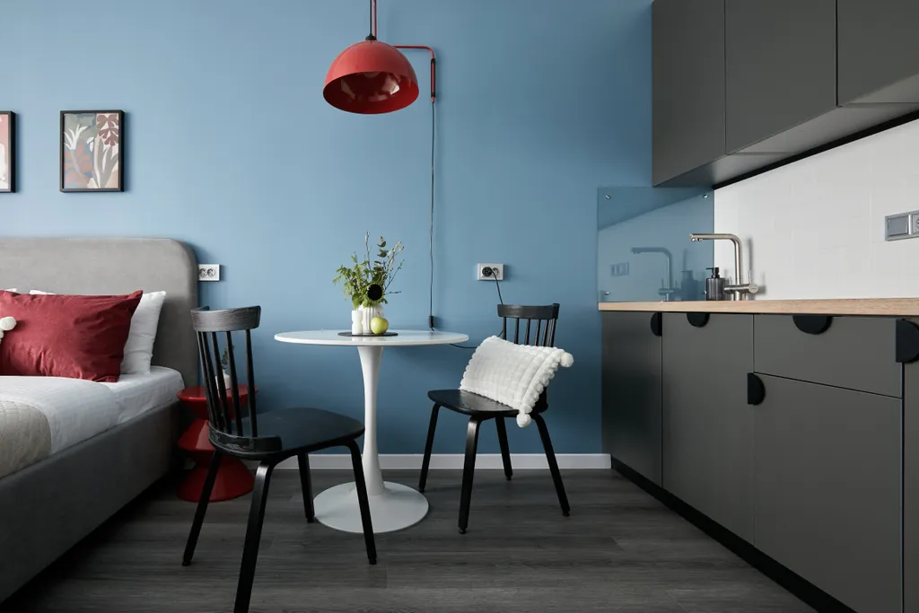 Квартира Квартира Современная студия на Проспекте Будённого — Санкт-Петербург