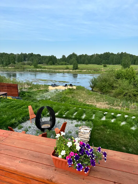 Треугольный дом А-фрейм рица