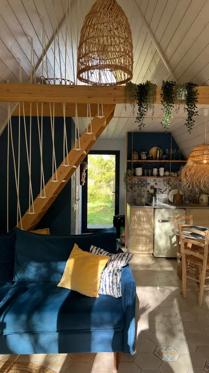 Эстетичная афрейм дача в получасе от Москвы