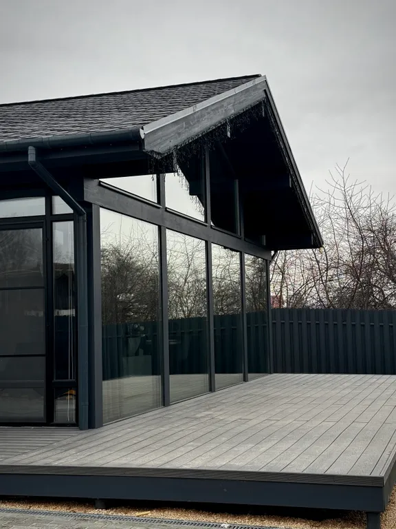 Настоящий панорамный дом