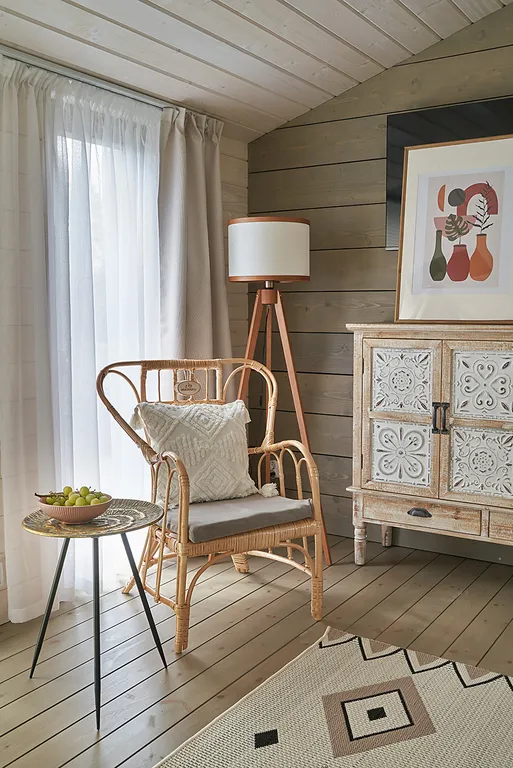 Коттедж Дом с панорамными окнами и печью для семейного отдыха, отдыха с детьми — Семеновское