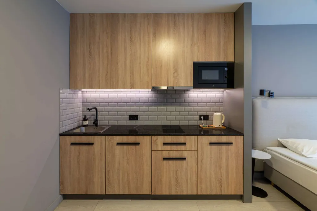 Современная студия в апарт-отеле Yard residence