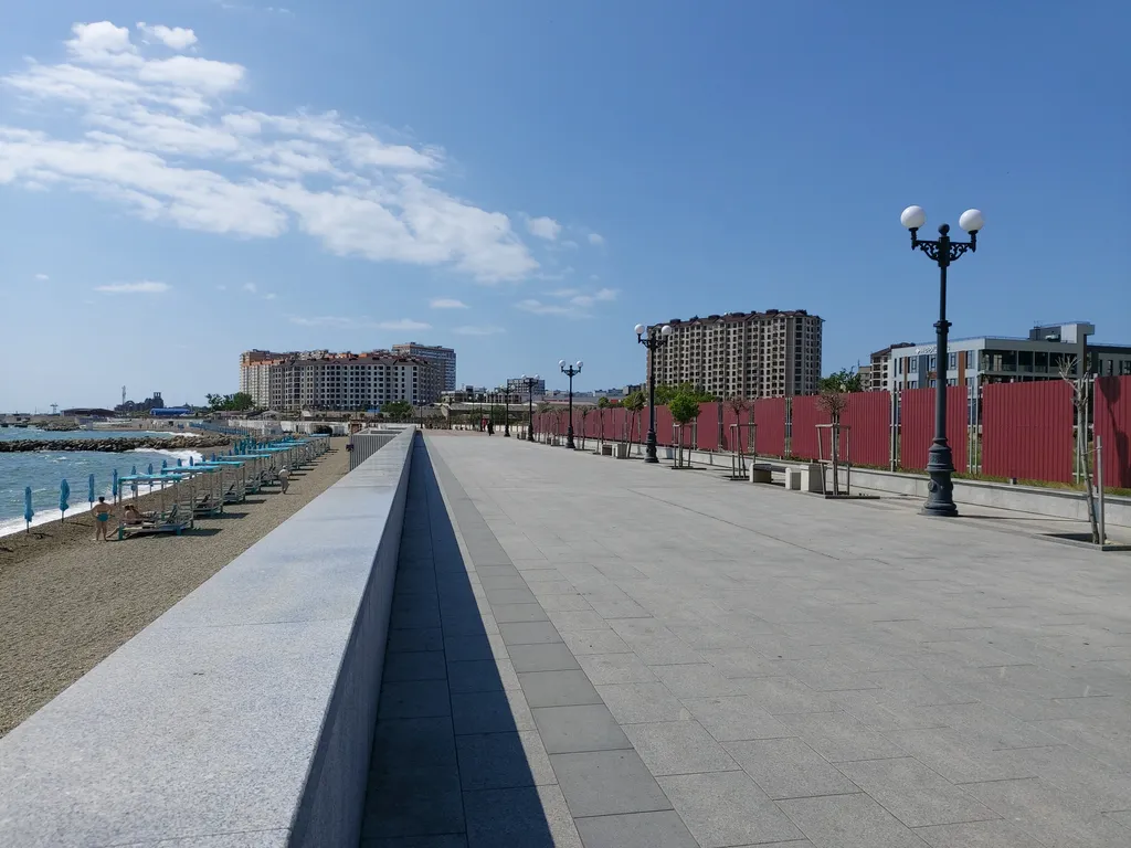 Квартира Квартира евродвушка в доме бизнес-класса с видом на море — Новороссийск