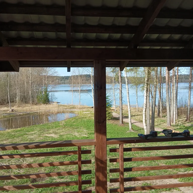 Дом с двумя спальнями с видом на озеро