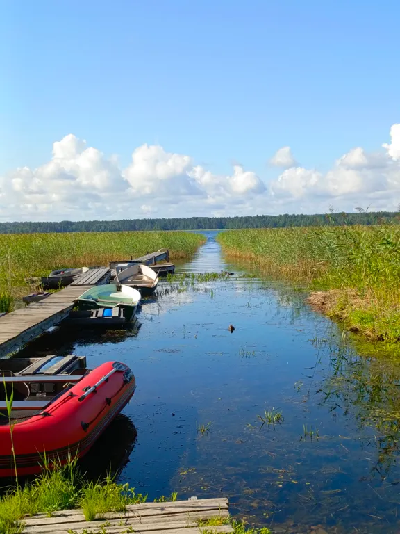 Коттедж Уютный домик на берегу озера Отрадное — Солнечное