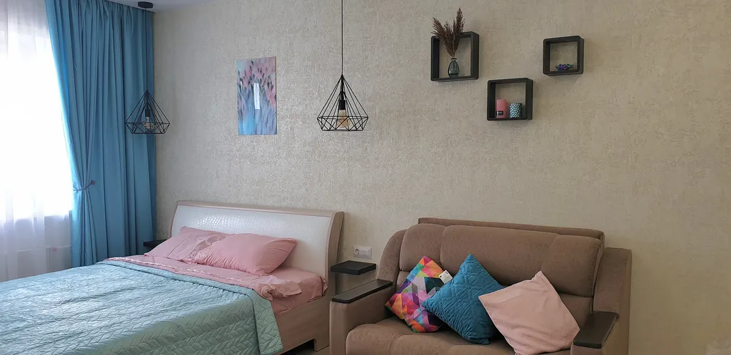 Уютная квартира-студия в железнодорожном районе