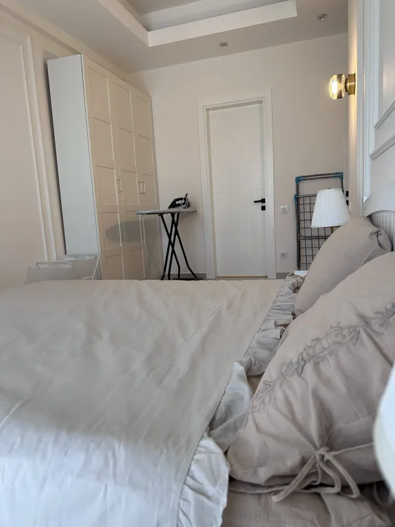 Светлая уютная квартира в Махмутларе с панорамным видом на море и горы