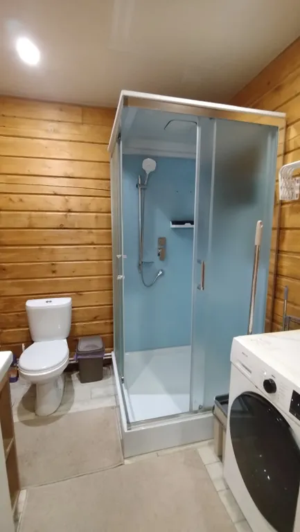 Уютный домик с баней и купелью, горячий чан