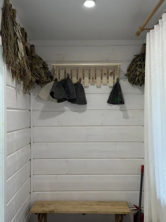 Дом с баней и банным чаном