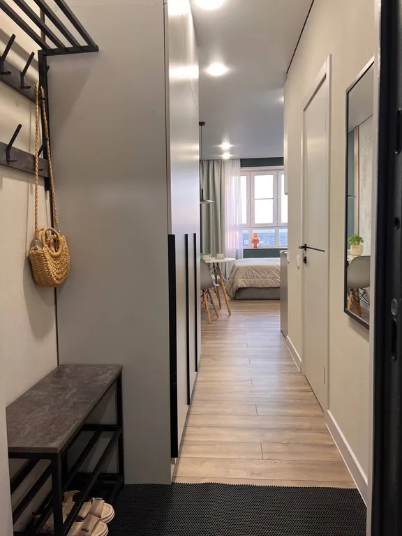 Атмосфера высоты Студия на 22 этаже с видом на город и закат